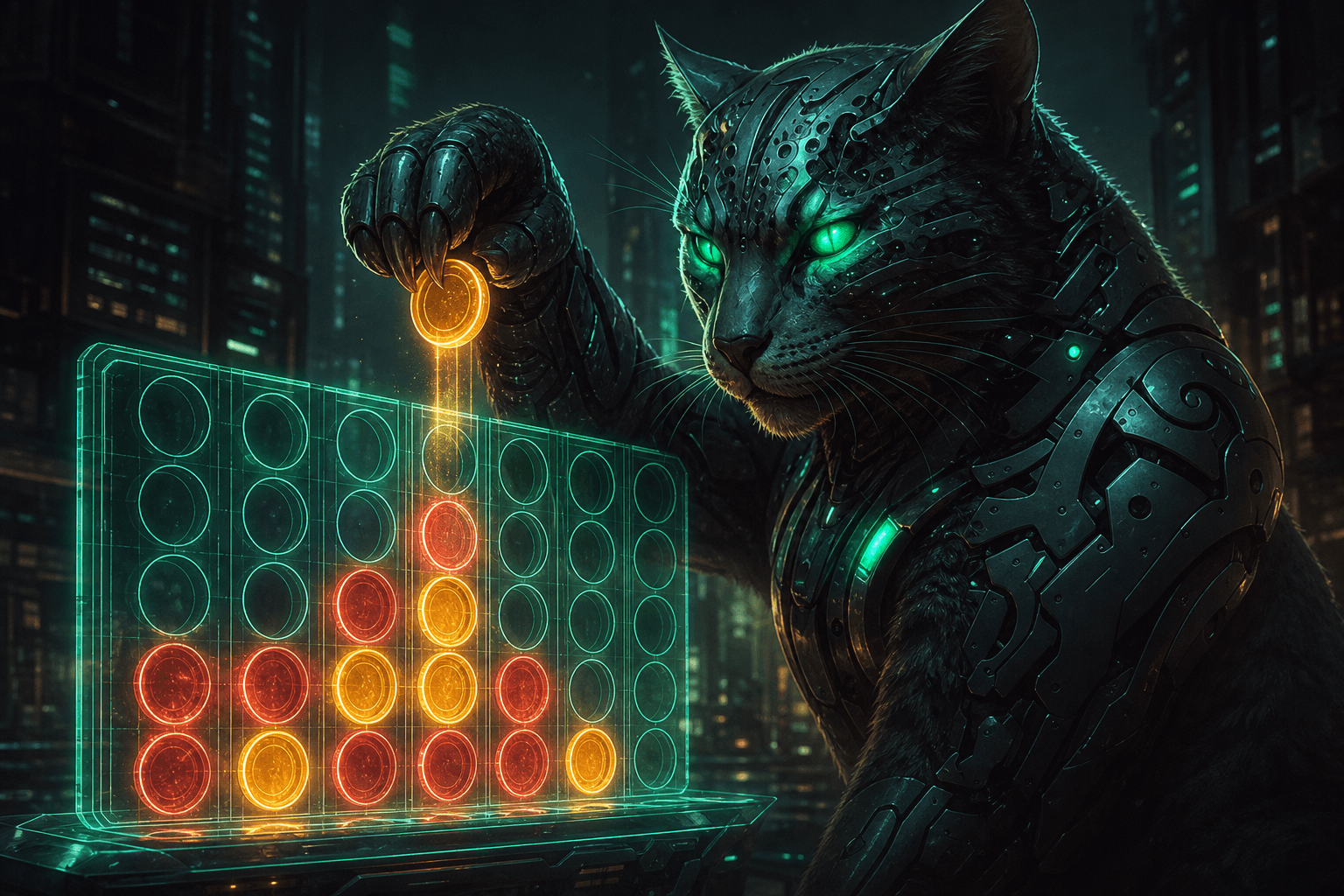 Neon Connect 4