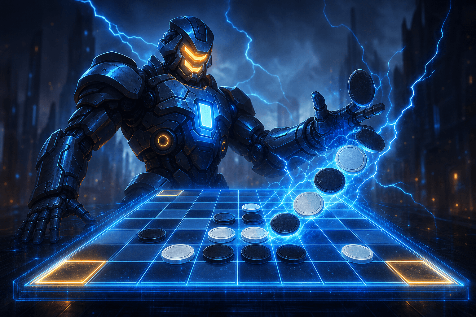 Neon Reversi